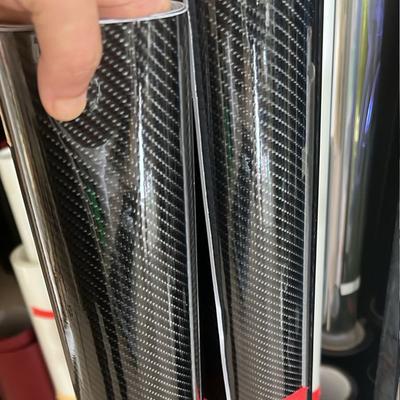 Carbon  Fiber Vinyl Wrap Film High Glossy 6D Console Skin Auto Motorcycle Accessories Waterproof Wear Resistance Car Stickers