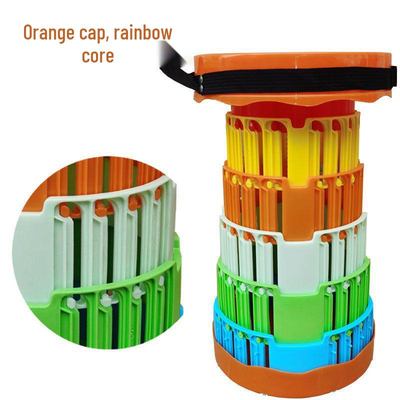 Dream Domain Portable Adjustable Retractable Stool for Outdoor and Indoor Use
