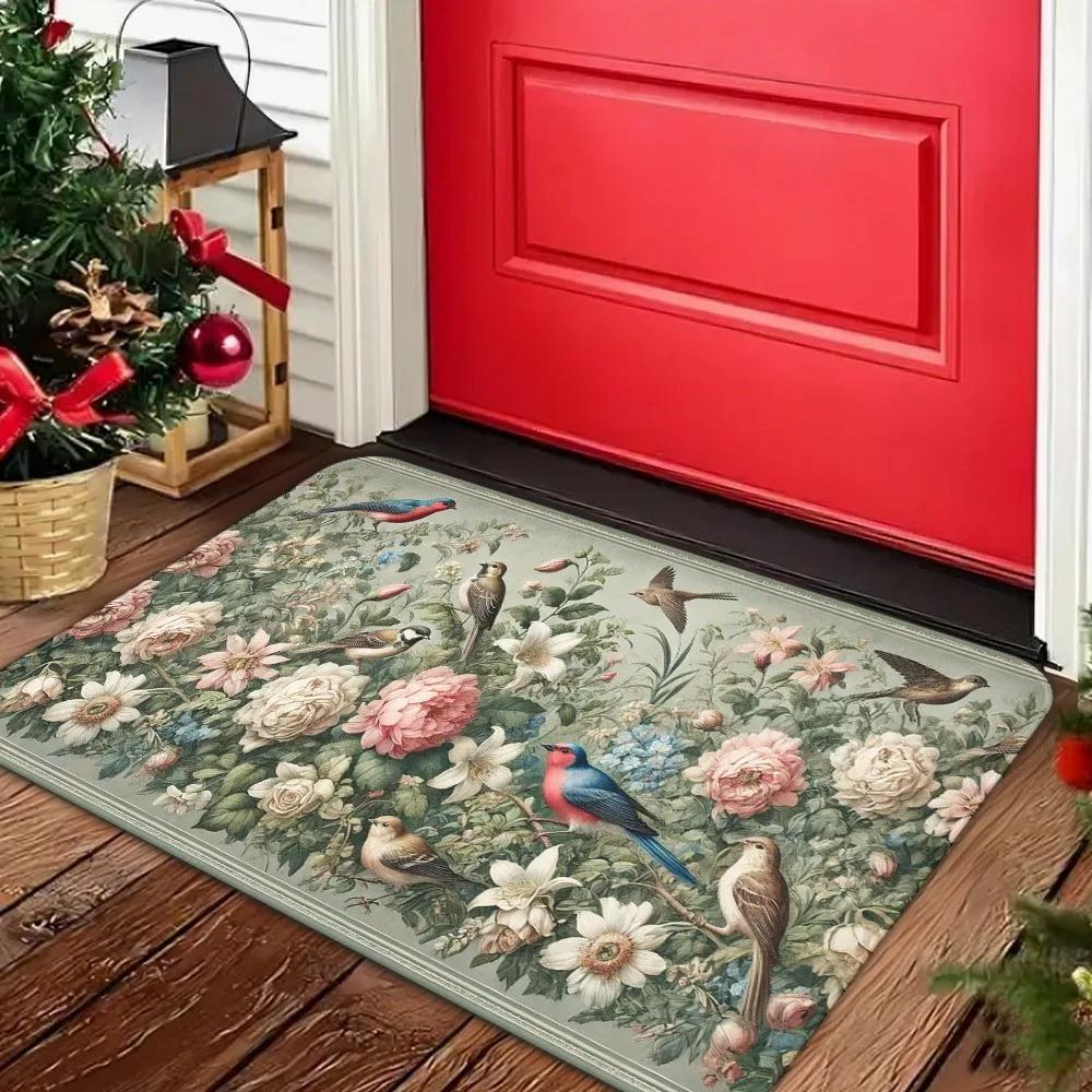 1PC Duck Pattern Kitchen Rugs Non-Slip Door Mats Pop design Bathroom Rug Bath Mat Carpet for Home Sink Laundry Decor