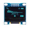 Micro Breakout Screen 128*64 Display Screen Circuit Board 4 Pin DC 3.3-5V I2C IIC White/Blue/Yellow Blue Electronic Components