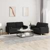 VidaXL Sofa Set with 2 Pcs Cushions, Sofas with Armrests and Backrest, Furniture Set, Living Room Furniture, 3201294