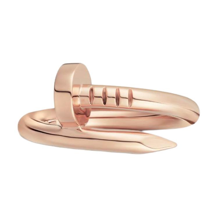 

Cartier Juste Un Clou Творче Кільце для Нігтів Класичне 18K Золото Унісекс Кільця Рожеве Золото B4092500 Box,53,Warranty Not Included
