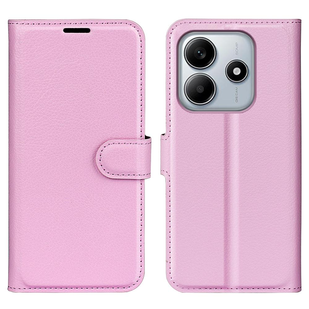 For Xiaomi Redmi Note 14 5G Case Litchi Texture Shockproof Leather Wallet Phone Cover