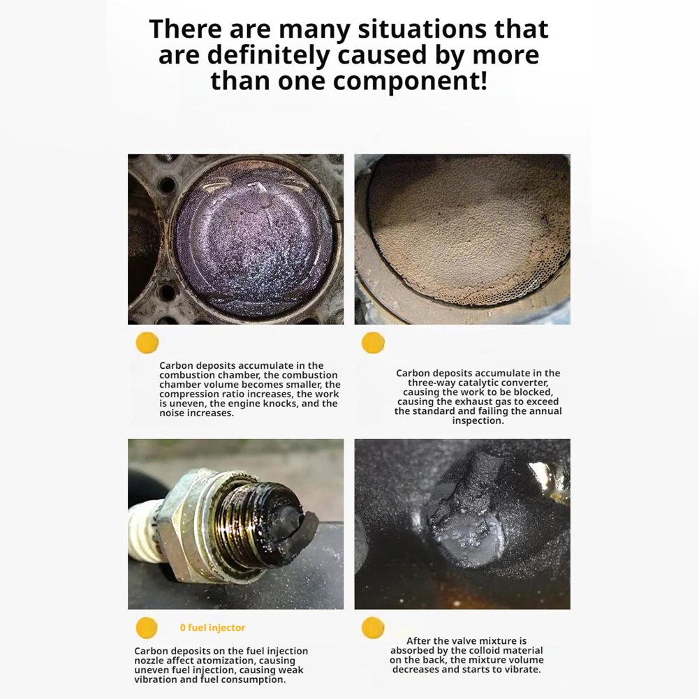 Car Special Carbon Removal Net Exhaust Cleaner Enhancement Carbon Power Clean Additive Additive C2x4