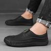 Pantofi casual mocasini pentru bărbați, toamnă-primăvară, lucrați manual, mărime mare, pantofi casual din piele pentru condus
