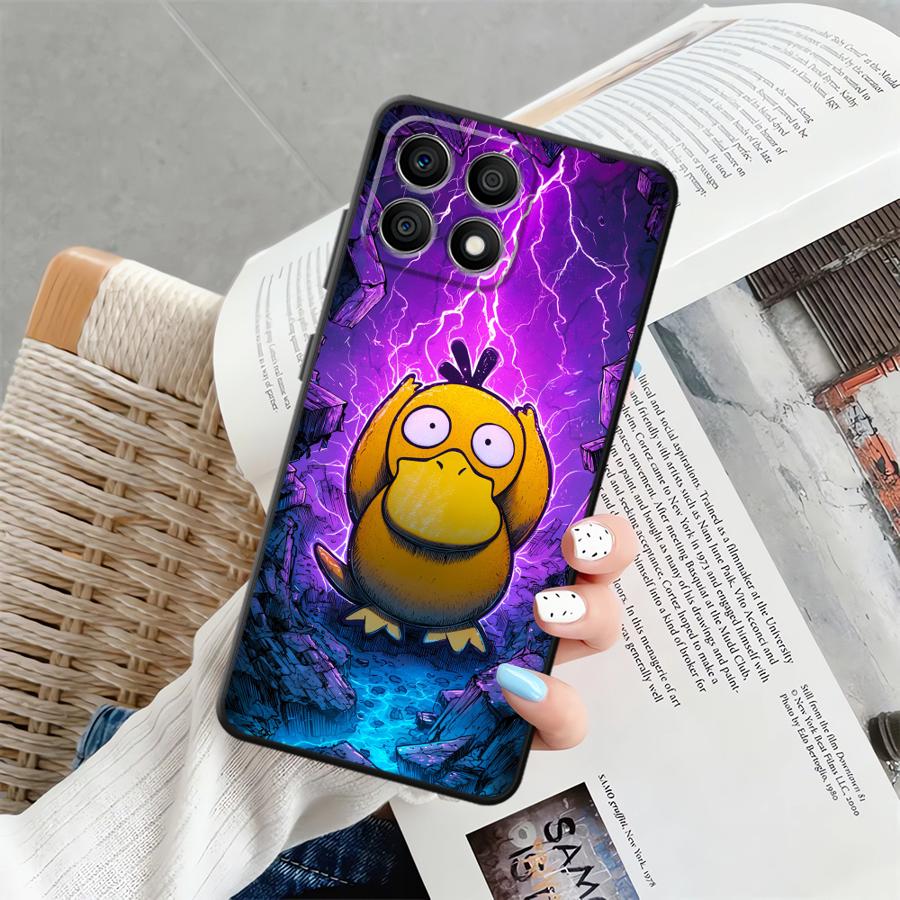 

Чехол для Honor X6 X9a X7 200 400 Lite X5b X8 8X Magic5Lite 70 90 Funda Чехол для телефона Аниме Покемон Генгар Honor Magic5 Lite