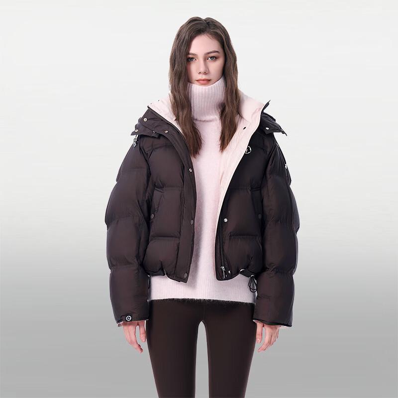 Jinyujie Women's Loose Short Down Jacket