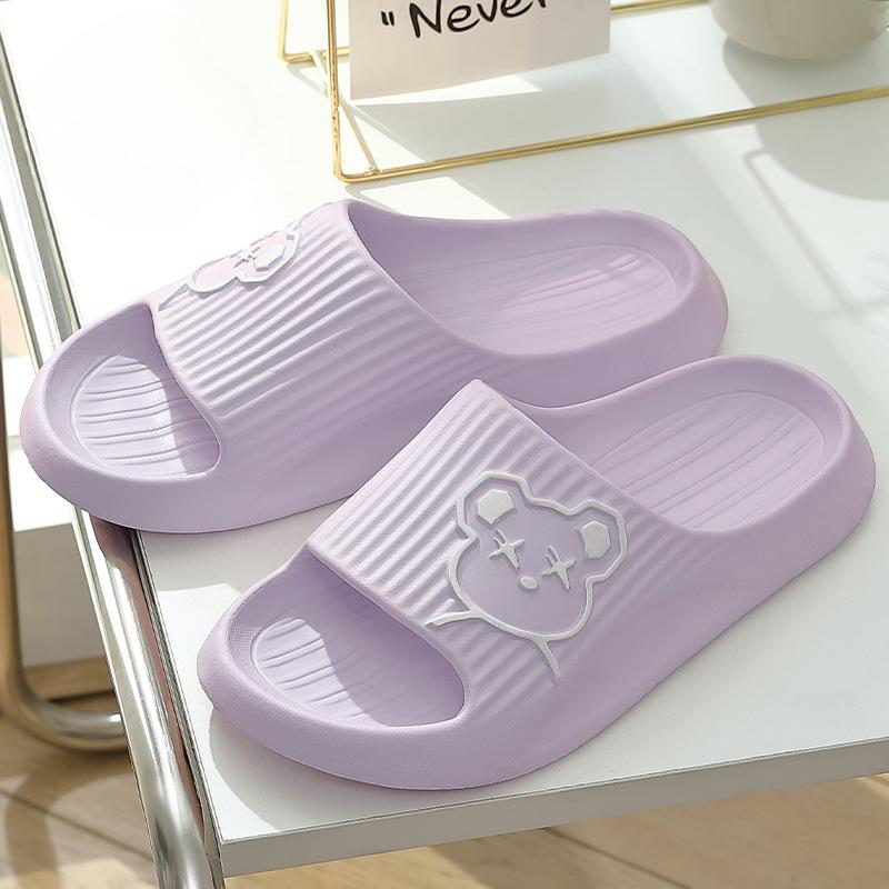 Sandalen für Damen, für den Sommer, zu Hause, im Innenbereich, zum Baden, rutschfest, mit weichem Boden, Stepping, Shit Sense, Herrensandalen