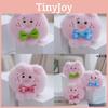 Pig Sweet Adorable Plush Toy With Bow Tie Keychain Perfect For Kids And Collectors