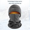 1 Set Winter Thermal Warm Balaclava Set Thickened Polar Fleece Windproof For Cycling Running Skull Cap Face Cover Scarf