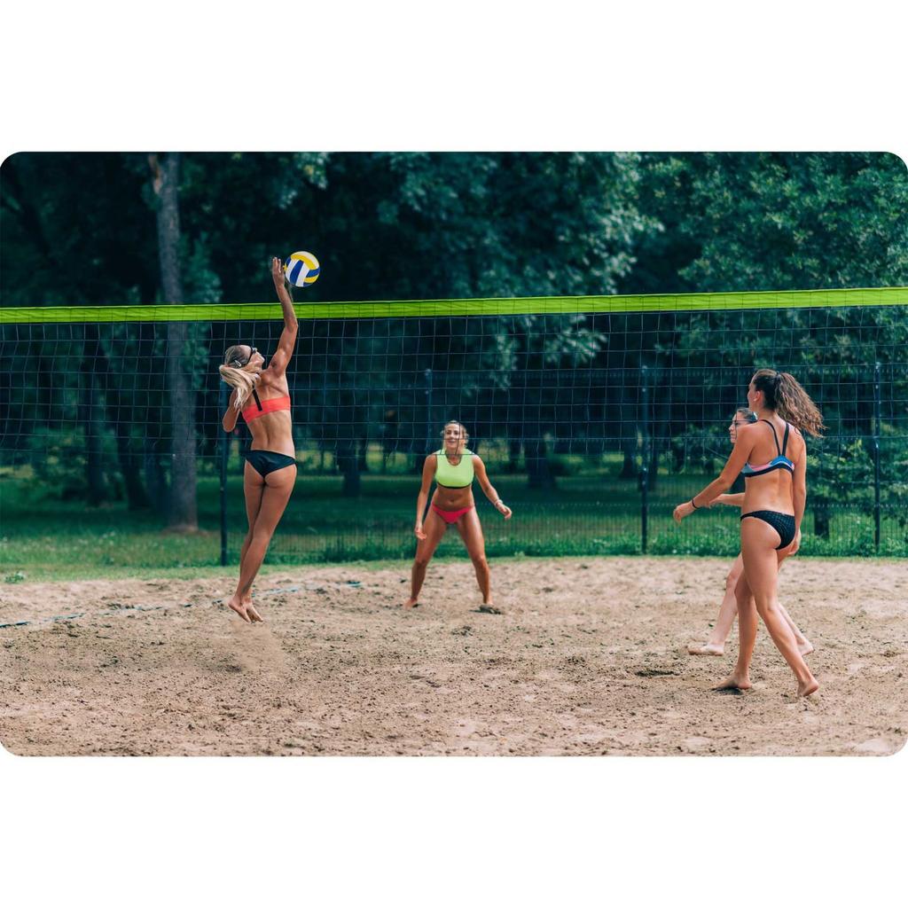 Netz und Rahmen für Volleyball und Badminton 570 cm