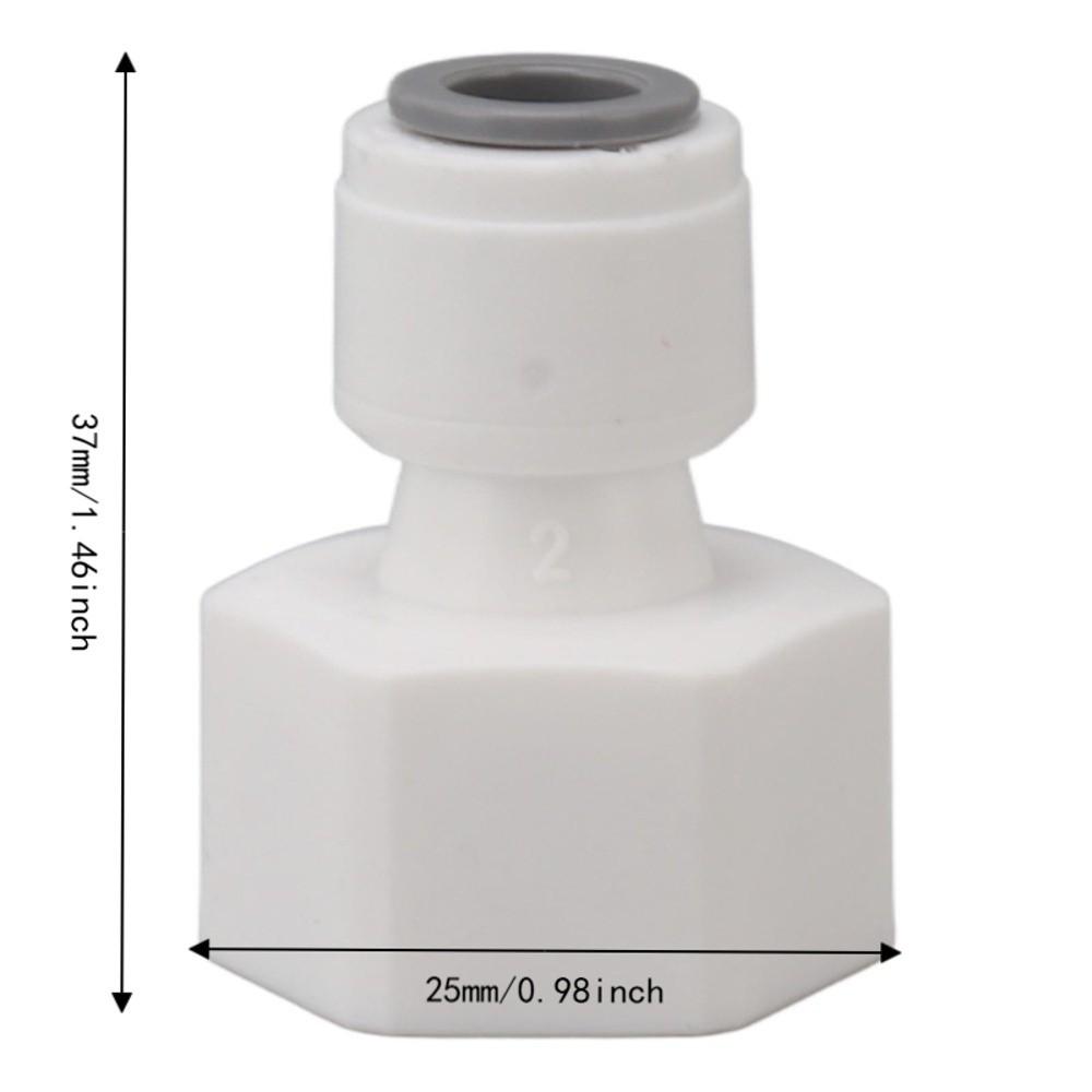 4 Stück Kunststoff-Bierfass-Adapter Schnellkupplung Schnellkupplung Schlauchfittings Bierausgabe