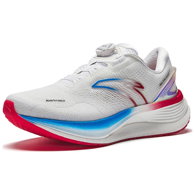 Anta Champion Running Shoes 3rd Generation Pro Paris Colorway Men Running Shoes White Blue Red 112435563R-1