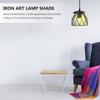 Simple Lamp Shade Iron Ceiling Lamp Lampshade Aisle Lamp Accessory for Home Bar