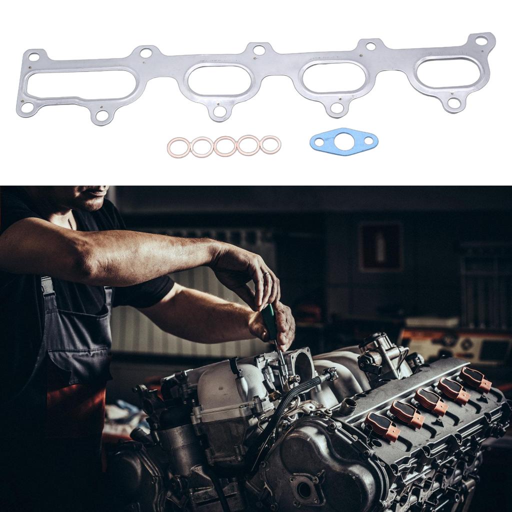 Boosts  Exhaust Manifold Gasket with Enhanced Sealing High Performances Exhaust Manifold Gasket for K04 Turbocharger