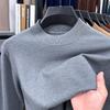 Men S Spring Thin Silk Wool Blend Half Turtleneck Long Sleeve Sweater