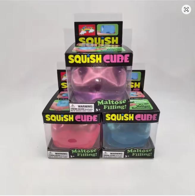 Realistisches riesiges knetbares Teigspielzeug in Kuchenform mit Bambusspray, weicher TPR-Teigball, Stressabbau-Spielzeug, lustiges Geschenk