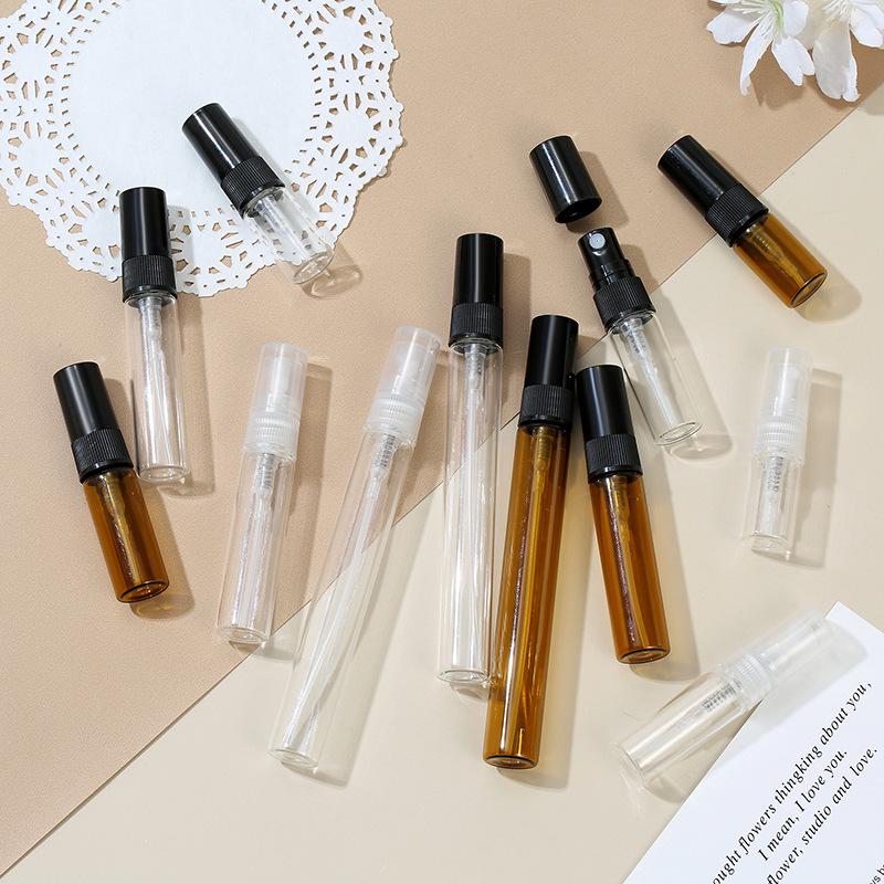 2ml, 3ml, 5ml, 10ml Glass Spray Bottles for Perfume Sampling and Decanting