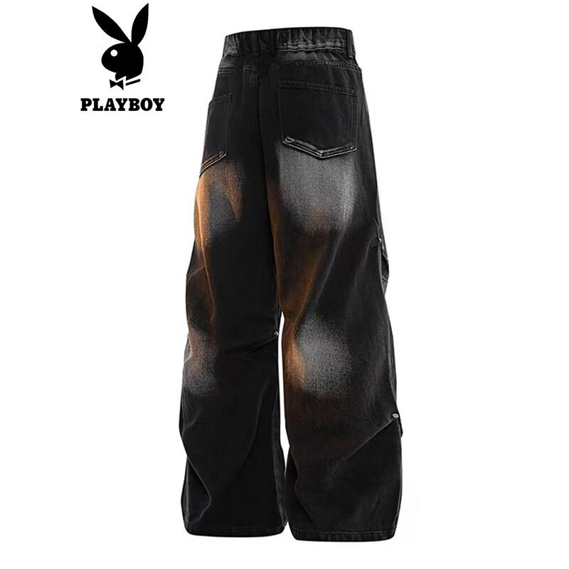 Playboy Men's Straight Loose Fit Jeans
