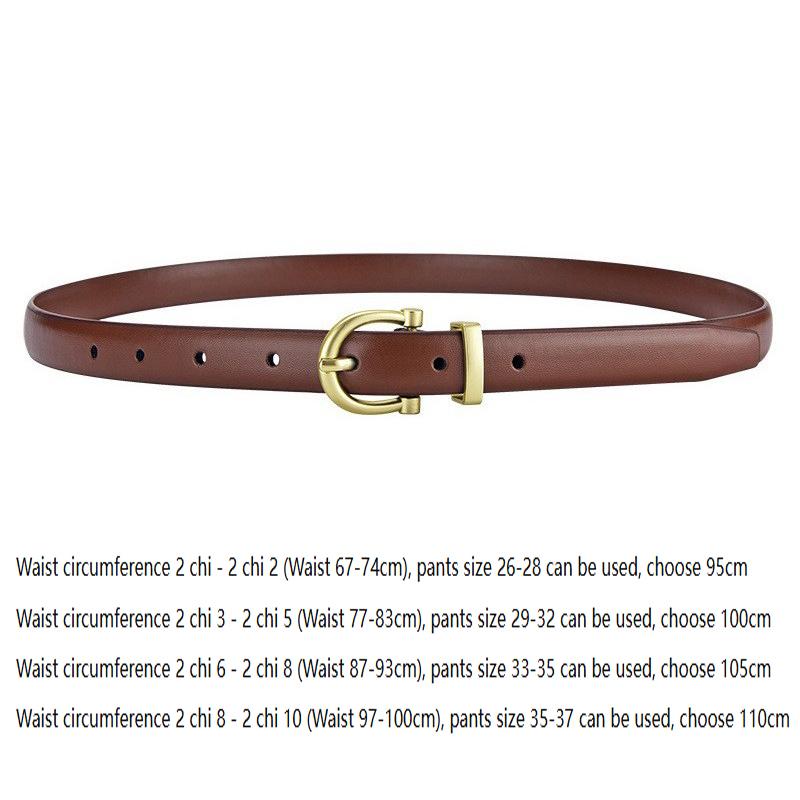 Ladies  belt, women s alloy needle buckle, fashionable and versatile, simple decoration, trendy waist cinching jeans belt 100cm