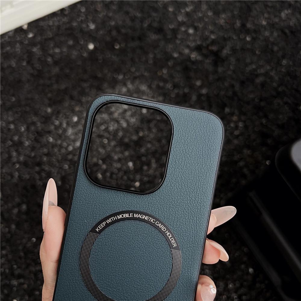 PU Leather Wireless Charging For Magnetic Case For Honor 400 Lite Honor400Lite G Soft Back Cover