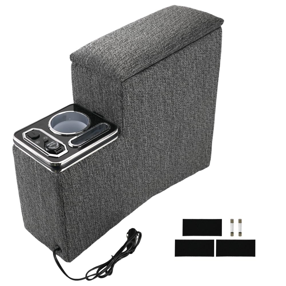 Sporacingrts Sienta Storage Armrest Console Compatible with 170 10 and 15 Center Console Fabric Designed Exclusively for SIENTA Not Compatible with