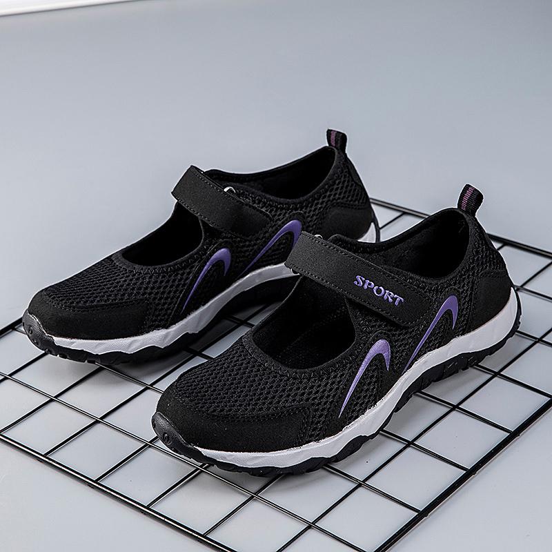 Women Sneakers Flats Casual Shoes Comfortable Mesh Ladies Non Slip Shoes Summer Breathable Walking Shoe