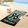 Hannover 96 Custom Name Print Beach Towel, Large Soft Quick Dry Towel for Beach Camping Swimming