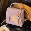 Schoolbag College Style Plaid Backpack 1011 New Fashion Niche Casual Multifunctional Backpack Versatile Shoulder Crossbody Bag