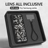 Wrist Lanyard Phone Case For Samsung Galaxy S26 S24 S25 Ultra S23 S25 FE A57 A17 A56 A16 A55 A54 A15 A25 Retro Moon Star Cover