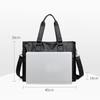 Men Briefcase Large-capacity Handbag Korean Casual Men's Messenger Retro Short-distance Travel Men's Bag