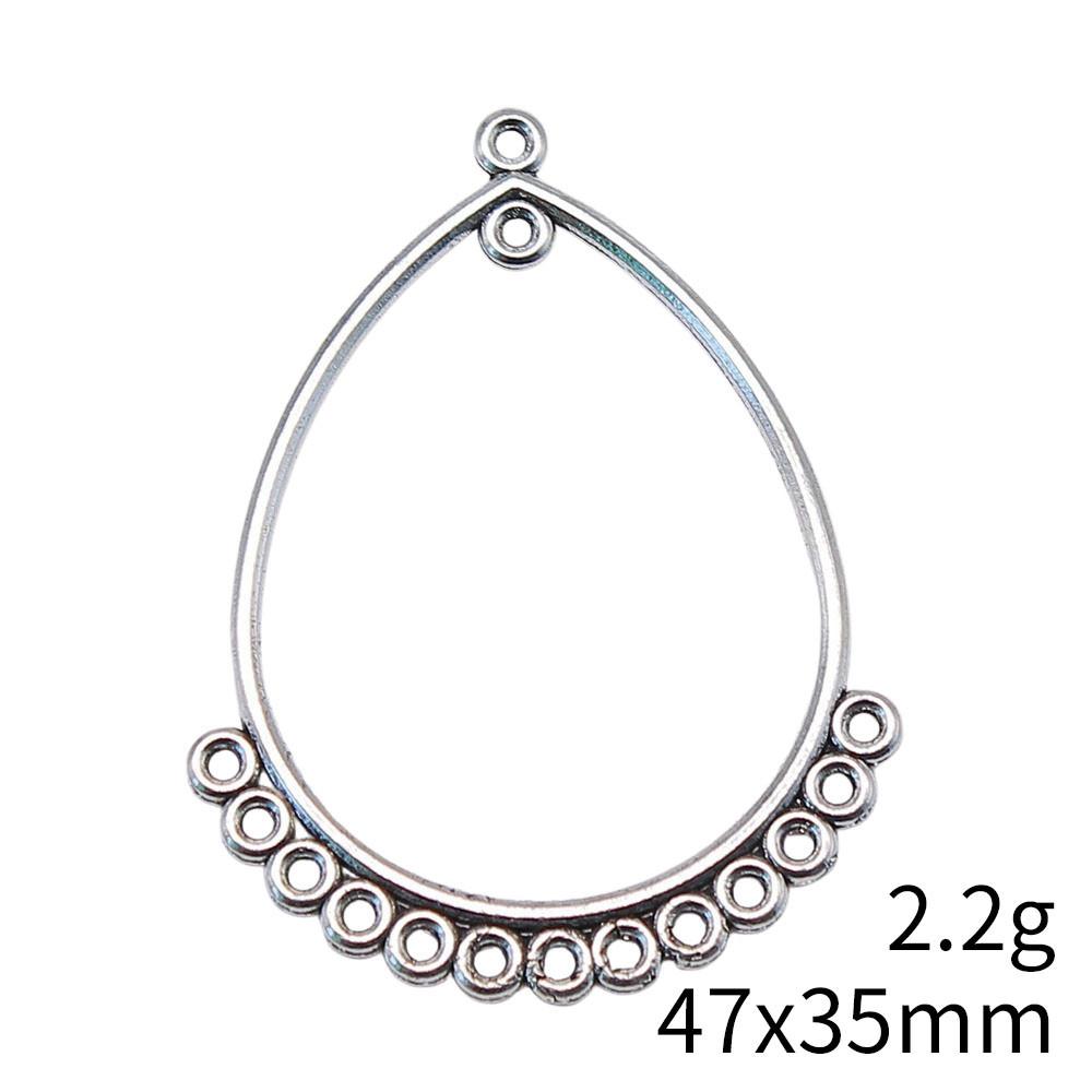 2025 Trend Accesories Water Drop Earring Connector Accessories Parts Ornaments For Home Accessories Parts