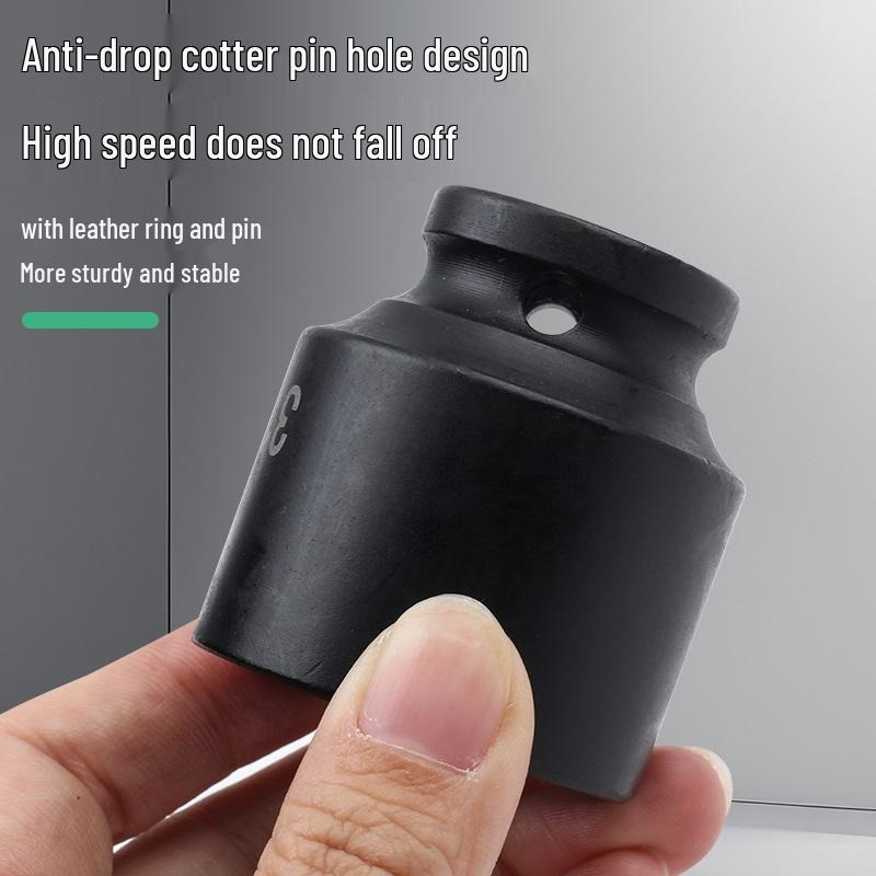 1/2" Pneumatic Hex Thickened Air Impact Wrench Short Socket Head Tool