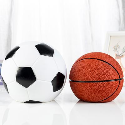 Salvadanaio Decorativo a Forma di Pallone da Calcio Salvadanaio Decorativo a Forma di Pallone da Calcio Salvadanaio a Forma di Vaso per Monete Decorazione Salvadanaio da Camera