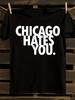 Chief Keef 'Chicago Hates You' Oversized T-Shirt Mens Tshirt Womens Tshirts with Letters Print Short Sleeves T-Shirt Casual Street Tee Shirt Top