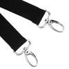 Mens Suspenders   Stretchable 2.5x110cm/1.0x43.3in Comfortable Fit 4 Metal Buckles Pants Suspenders for Adult