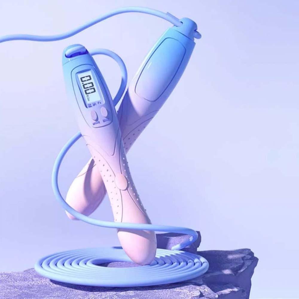 Contrast Color Counting Rope Skipping 2.8M Length Fitness Jump Rope Training