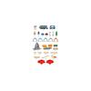 Brio Smart Tech Sound DX Set 37 Pieces Wooden Toy Train Set for Ages 3 and Up