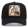 Tiger Cartoon Baseball Cap High Quality Women Men Hip Hop Outdoors Mesh Cap Sunshade Breathable Trucker Hat