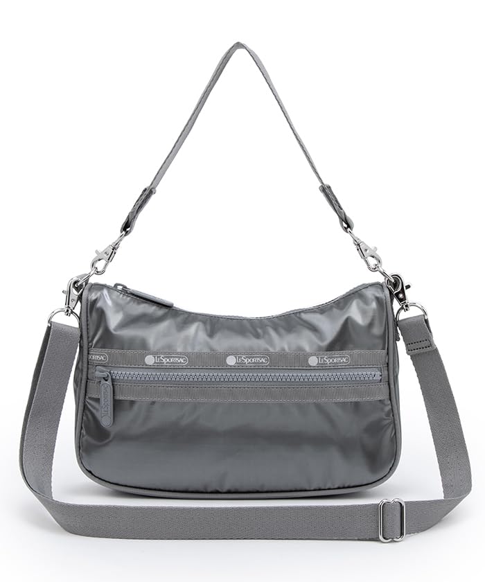 

Official Shoulder Bag SM CONV Gunmetal Gray Shine [LeSportsac] SHOULDER/1302 Women s