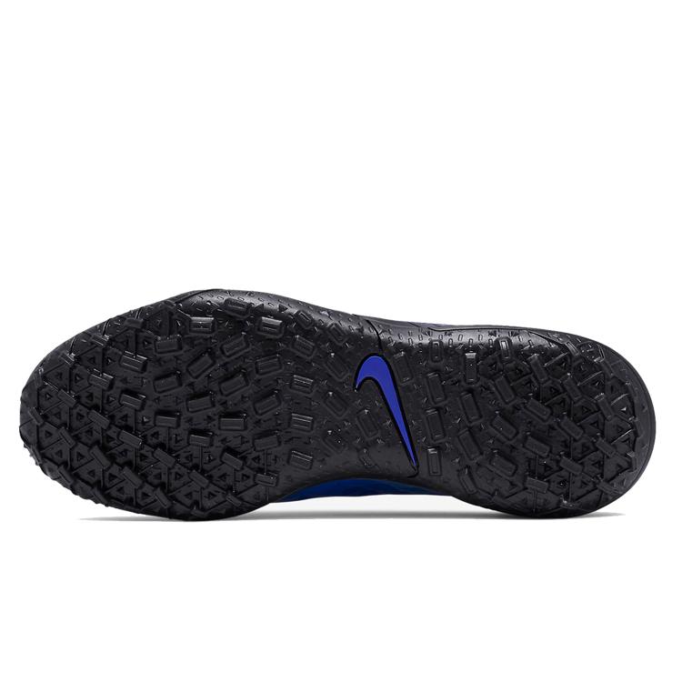 Nike JR LEGEND 8 Club TF Synthetic Leather Slip Resistant Abrasion Resistant Low top Kids' Soccer Shoes Blue Kids' AT5883-414