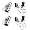 Boat Deck Hinge Mount Boat Railing Pipe Connector Stainless Steel Boat Hardware