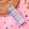 10Pcs Girl Rainbow Magnoloran Wavy Bobby Pins Hair Clip Hairpin Hairdressing