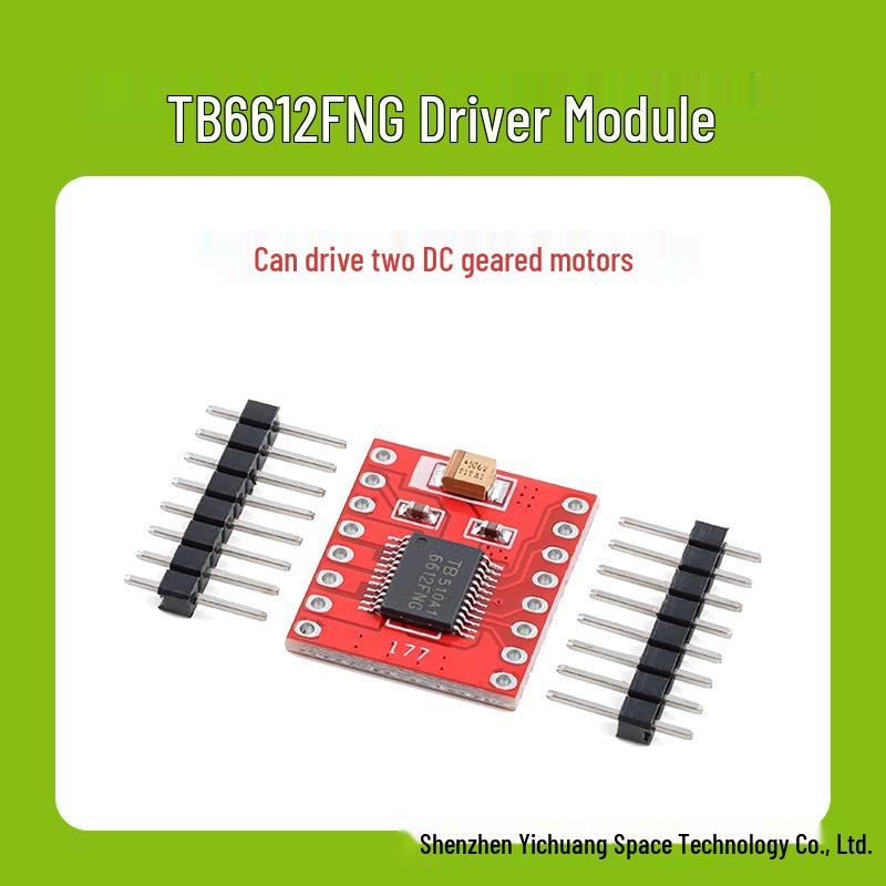 

TB6612FNG Dual Motor Driver Board for DC Motors and Self-Balancing Robots Unsoldered TB6612FNG Driver Module