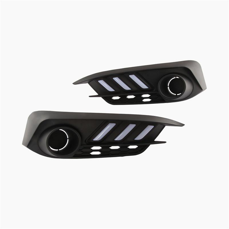 17-Model Honda New Civic LED Daytime Running Lights: Tenth Gen Mustang-Style, 3-Color Flowing Design