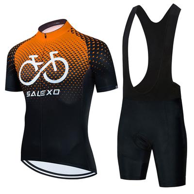 2026 Summer Short-sleeved Cycling Suit Cycling Suit Quick-drying Men's Mountain Bike Suit
