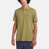 Timberland Logo Print Solid Color Short Sleeve Polo Shirt Men tops Avocado-Green A6QQ1-V46