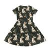 Girl Summer Dress Color & Print Short Sleeve Dress With Pocket Casual Dress Shorts Sleeve Party Dress Easter Day
