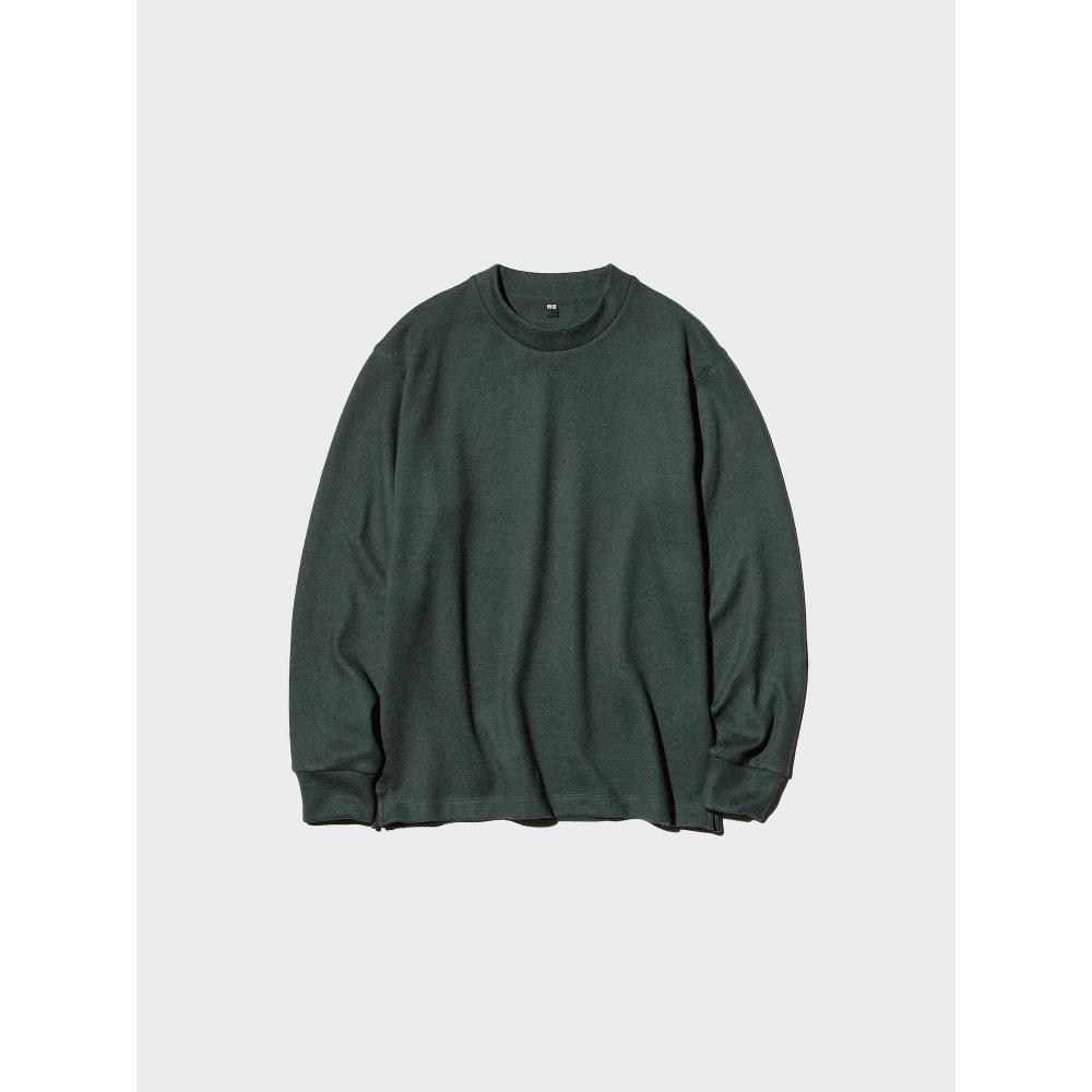 Uniqlo SofT KniT Fleece Crew Neck T