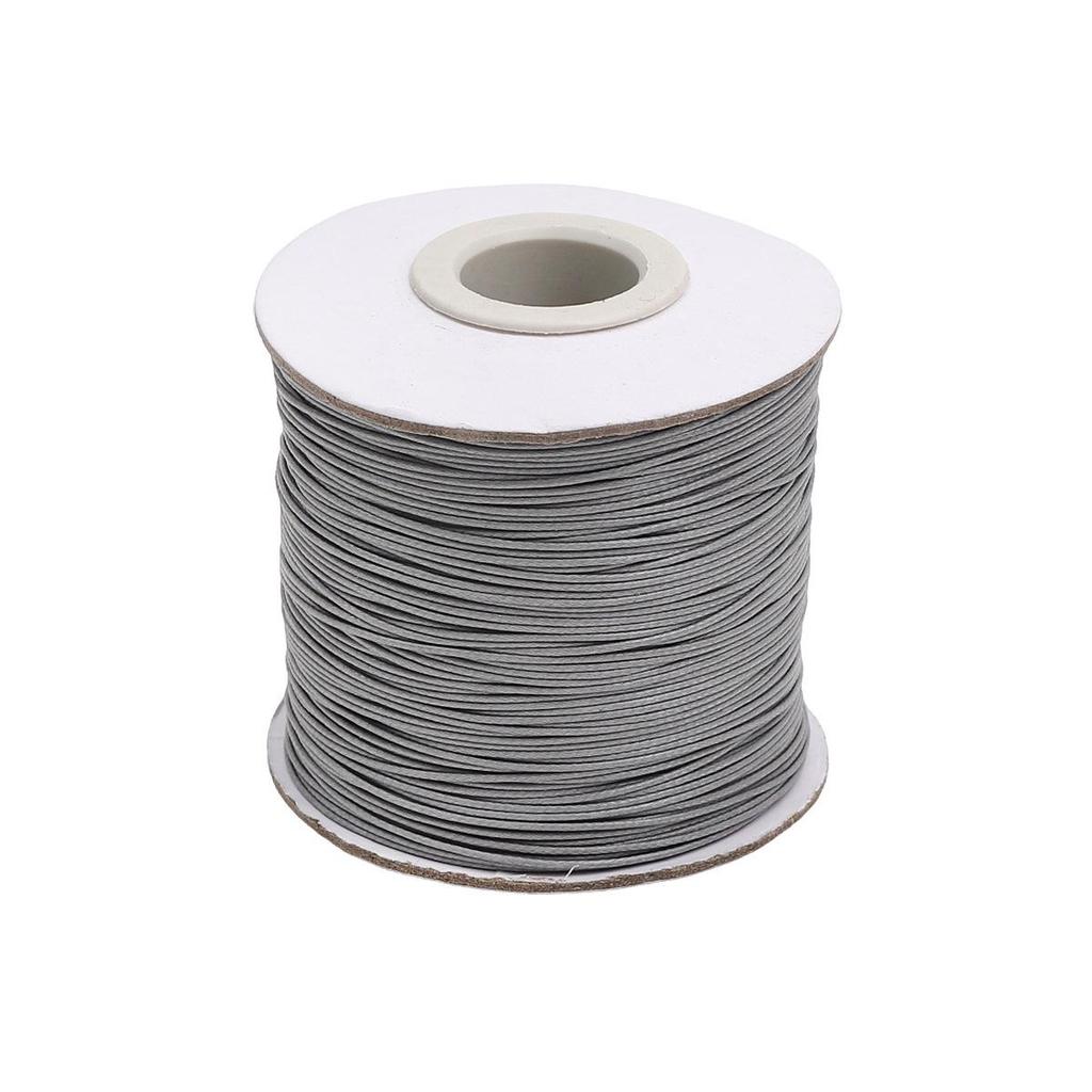 0.5mm Waxed Faux Leather Cord for DIY Jewelry Necklace and Bracelet Making